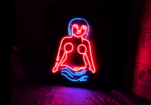 Neon lamp 70 x 80 cm *sold